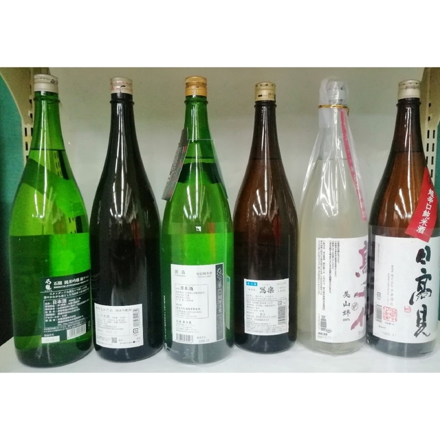 特撰日本酒一升瓶×6本