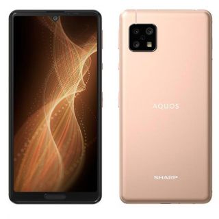 アクオス(AQUOS)のSHARP AQUOS sense5G 本体 ライトカッパー SIMフリー(スマートフォン本体)