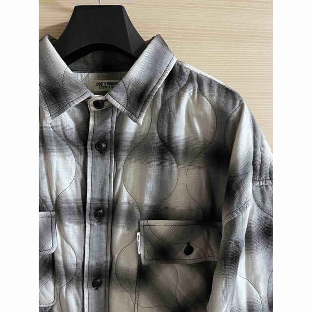 COOTIE Ombre Check Quilting CPO Jacket