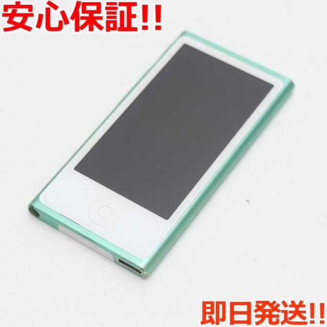 iPod(アイポッド)の超美品 iPod nano 第7世代 16GB グリーン  スマホ/家電/カメラのオーディオ機器(ポータブルプレーヤー)の商品写真