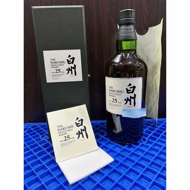 新製品情報も満載 700ml シングルモルト 25年 白州 ◇サントリー 43