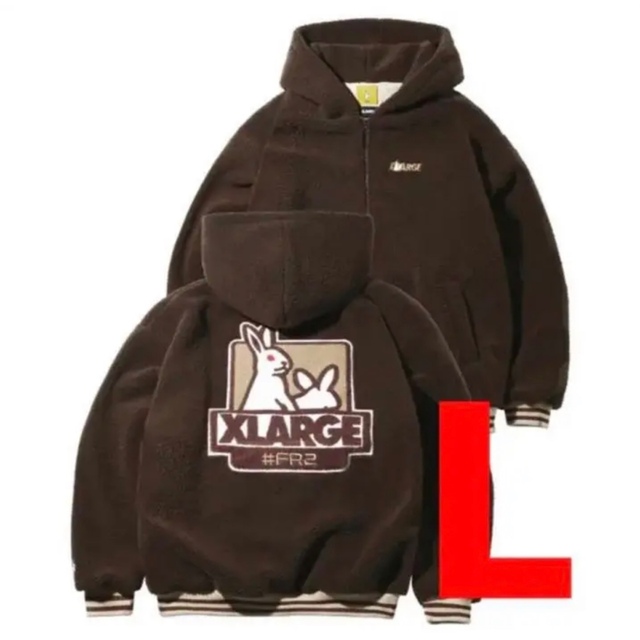 XLARGE(エクストララージ)のXLARGE x FR2 Boa Hoodie メンズのトップス(パーカー)の商品写真