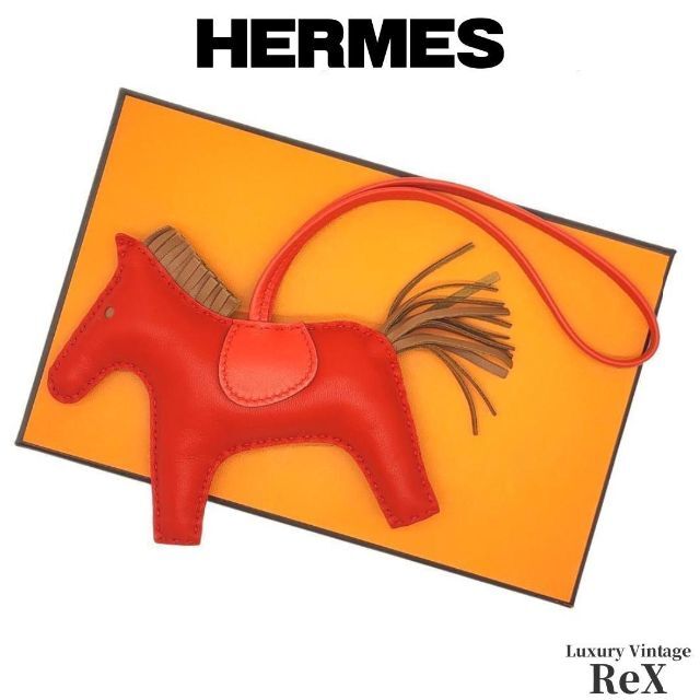 人気特価 【未使用】エルメス - Hermes ロデオチャームMM D刻印 ピンク