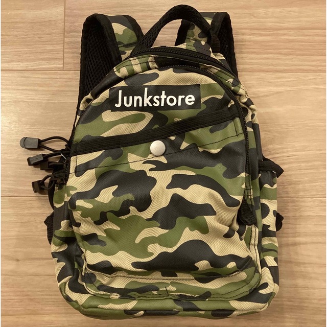 JUNK STORE(ジャンクストアー)のJunk store  リュック　キッズ　Sサイズ キッズ/ベビー/マタニティのこども用バッグ(リュックサック)の商品写真