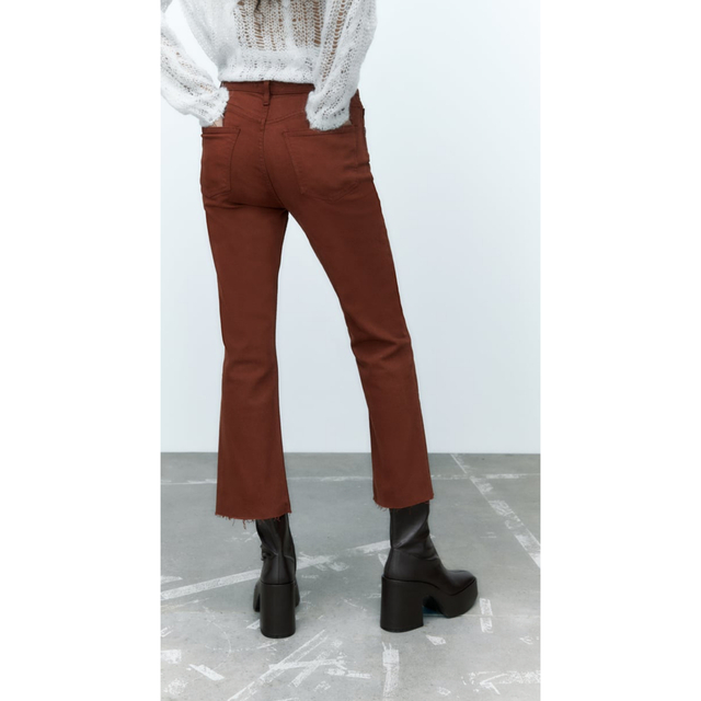 ZARA - ZARA新品❤︎ミッドライズデニムパンツ❤︎32の通販 by