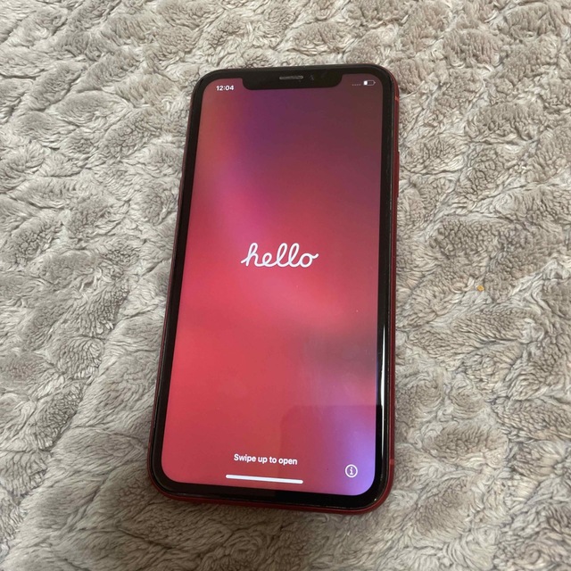 iPhone XR 128GB product RED SIMロック解除済み