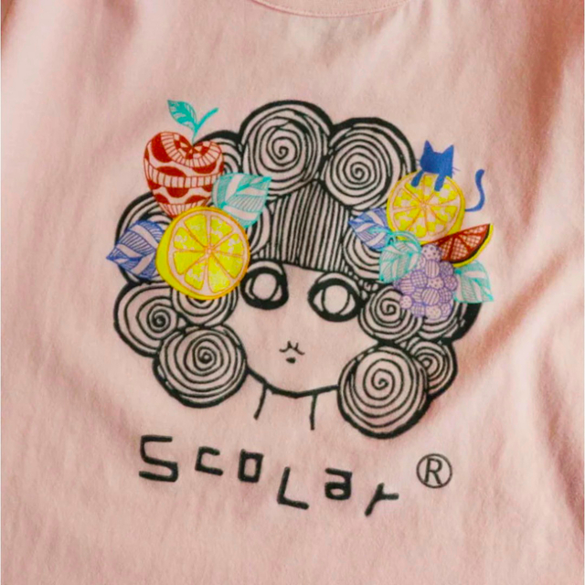 ScoLar(スカラー)の【新品】スカラーちゃんᎢシャツ　１２０cm　Scala kids　スカラーキッズ キッズ/ベビー/マタニティのキッズ服女の子用(90cm~)(Tシャツ/カットソー)の商品写真