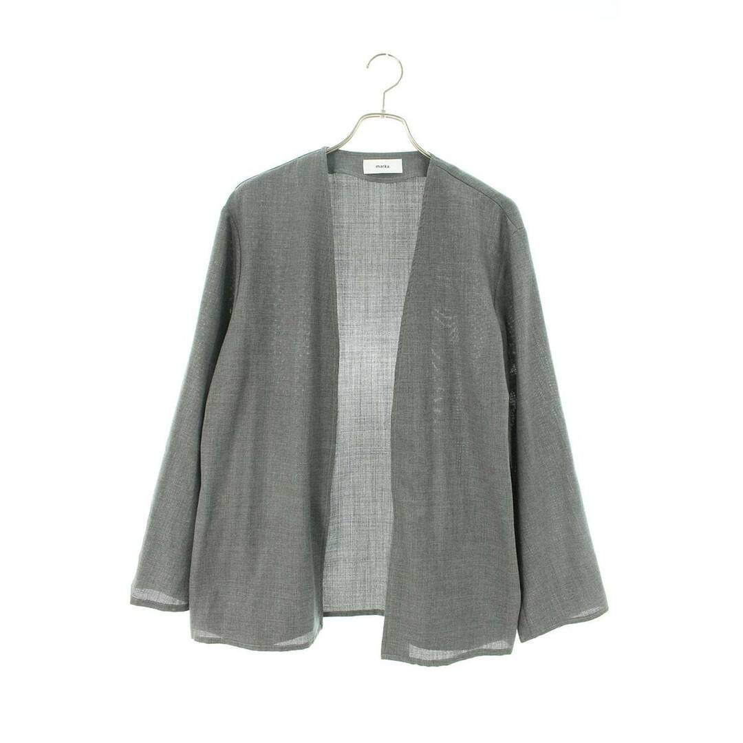 マーカ 21AW NEW MINIMALIST CARDIGAN WOOL CORDURA HIGH TWISTED ニューミニマリストウールカーディガン メンズ 2