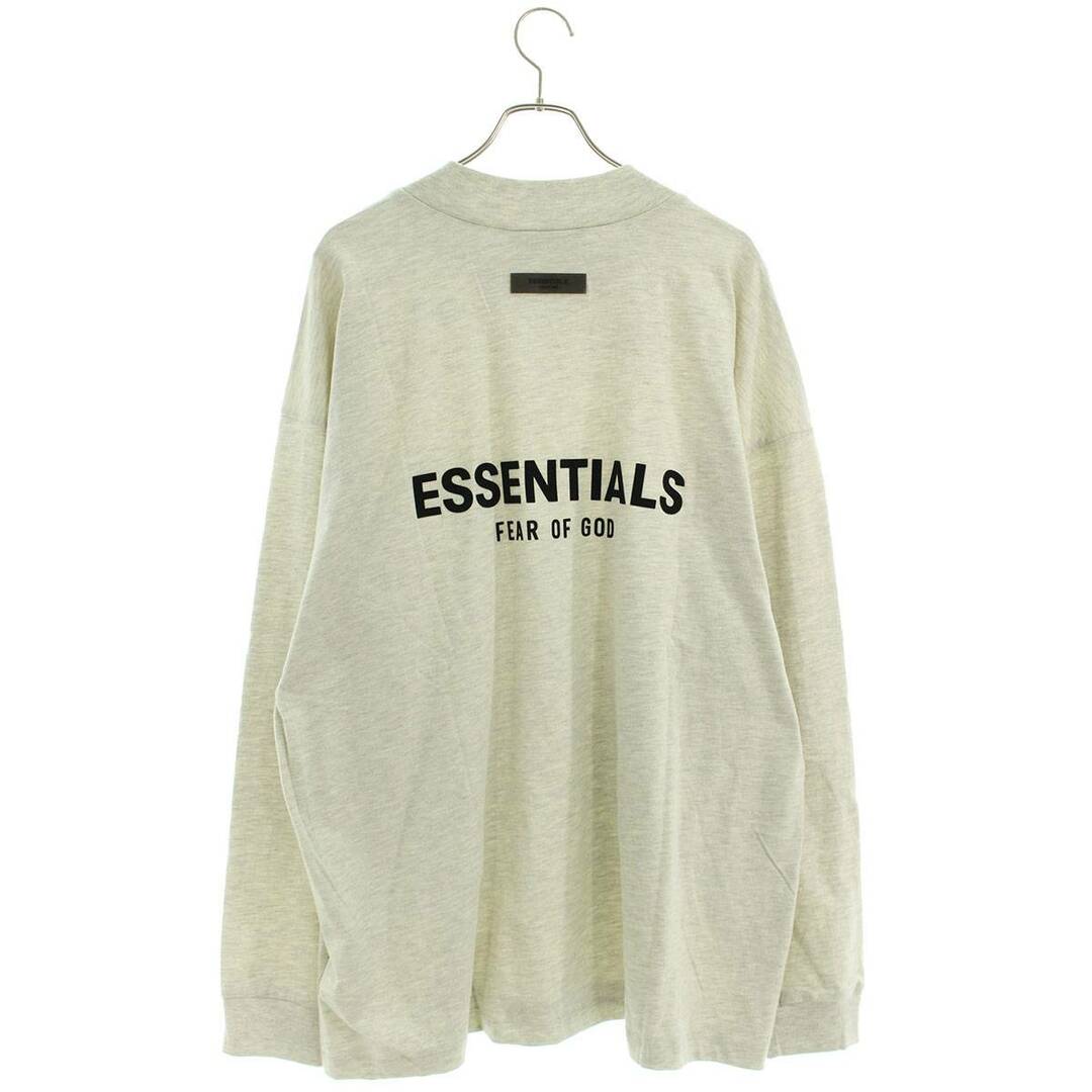 フォグ 22SS ESSENTIALS L/S Tee Light Oatmeal ロゴプリント長袖