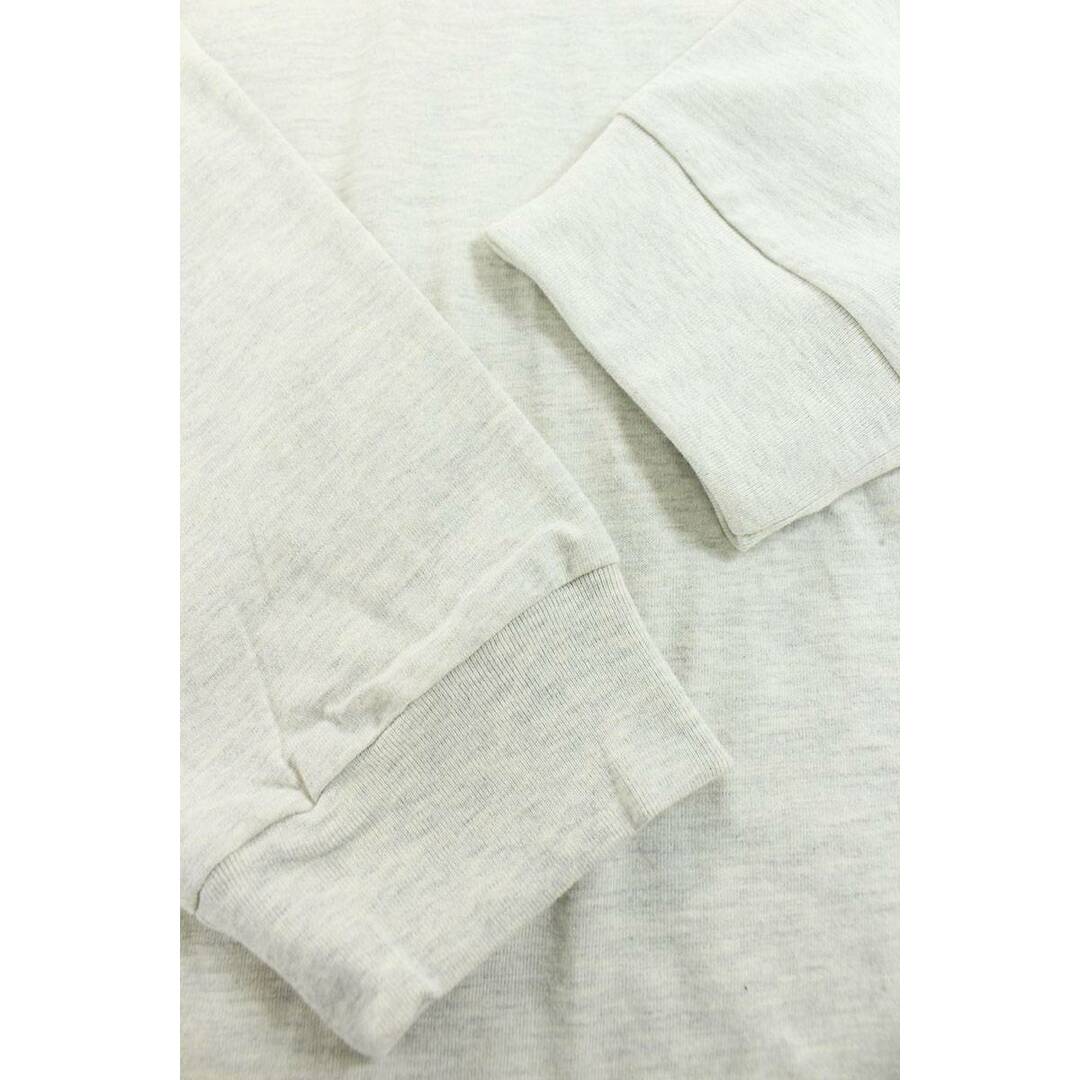 フォグ 22SS ESSENTIALS L/S Tee Light Oatmeal ロゴプリント長袖