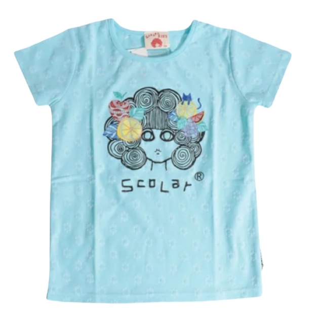 ScoLar(スカラー)の【新品】スカラーちゃんTシャツ　１２０cm　Scala kids　スカラーキッズ キッズ/ベビー/マタニティのキッズ服女の子用(90cm~)(Tシャツ/カットソー)の商品写真