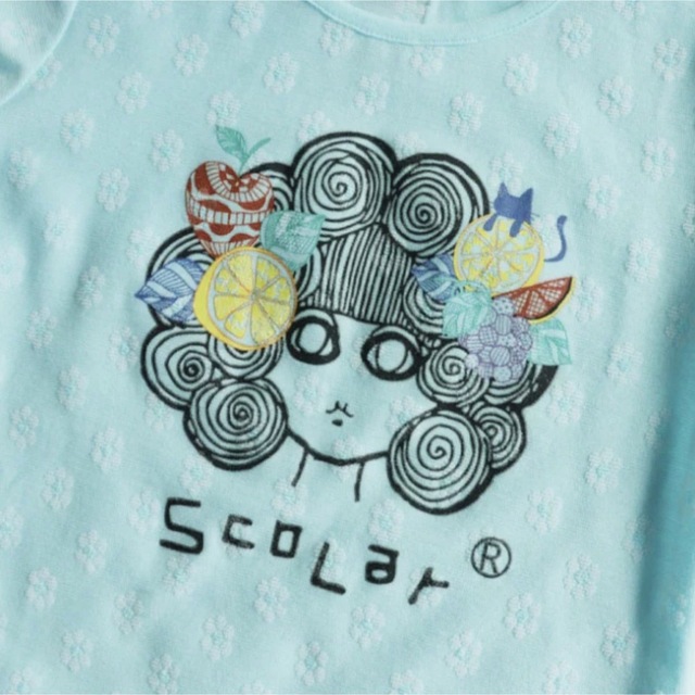 ScoLar(スカラー)の【新品】スカラーちゃんTシャツ　１２０cm　Scala kids　スカラーキッズ キッズ/ベビー/マタニティのキッズ服女の子用(90cm~)(Tシャツ/カットソー)の商品写真