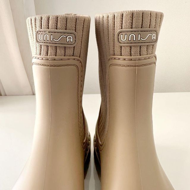 【新品】UNISA ユニサ スリッポン 38 ネイビー スペイン製