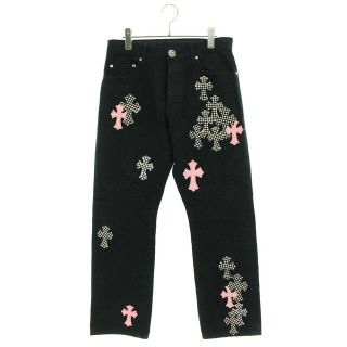 クロムハーツ 黒 デニム/ジーンズ(メンズ)の通販 57点 | Chrome Hearts