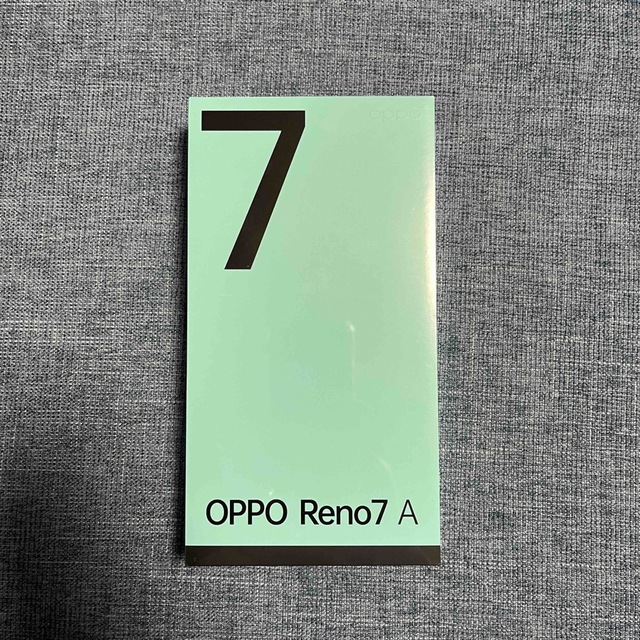 OPPO Reno7A ブルー 【新品未開封】ワイモバイル版