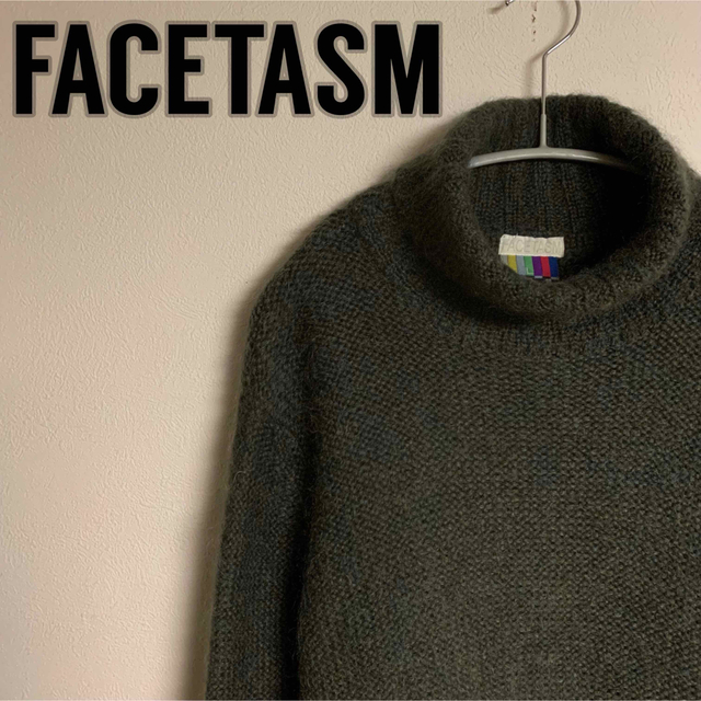 FACETASM(ファセッタズム)の【美品】FACETASM ファセッタズム　モヘア　グラデーション　ニット メンズのトップス(ニット/セーター)の商品写真