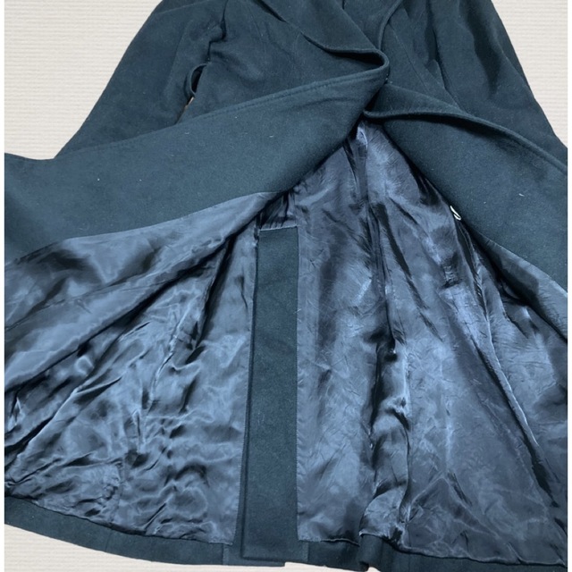 VOICEMAIL(ヴォイスメール)のmatrice ロングコート カシミヤ100 フォックスファー サイズ40 レディースのジャケット/アウター(ロングコート)の商品写真