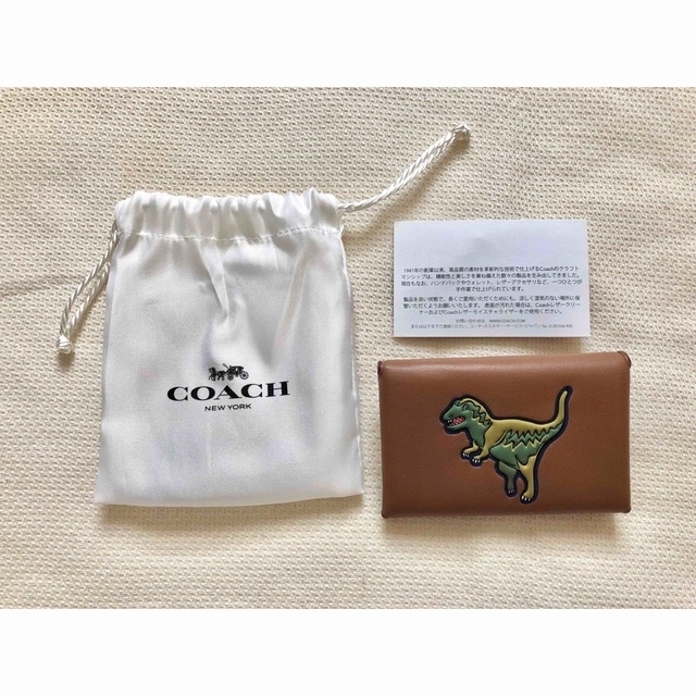 未使用 COACH コーチ ターンロックケース 名刺入れ - 名刺入れ/定期入れ