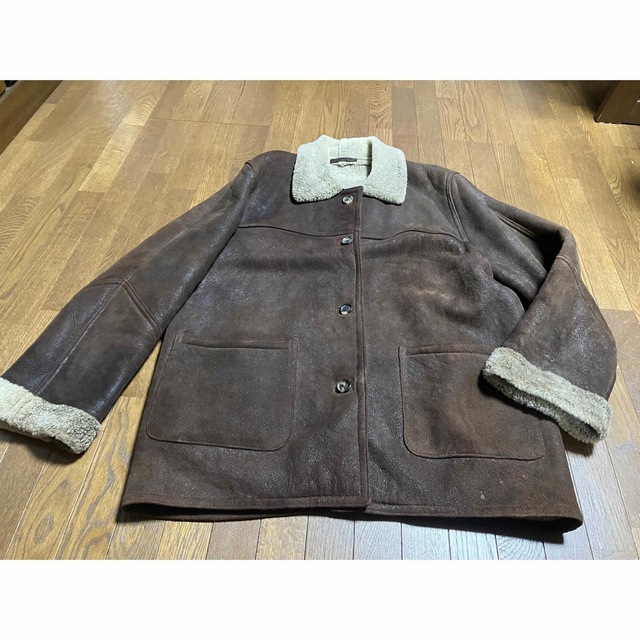 英国製 正規品 バーバリー ユニセックス シープスキンコート 本羊革 英国製 正規品 バーバリー ユニセックス シープスキンコート 本羊革