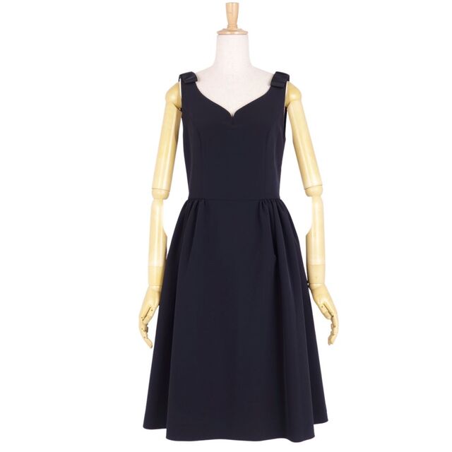 ひざ丈ワンピース 美品 フォクシー ニューヨーク FOXEY NEW YORK