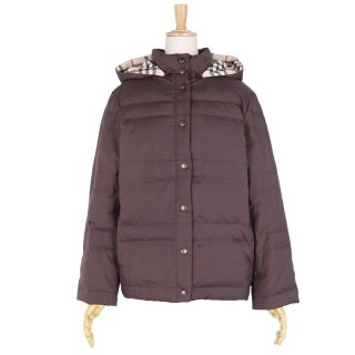 バーバリー(BURBERRY)の美品 バーバリー ロンドン BURBERRY LONDON ジャケット 2way ダウンジャケット レディース アウター 40(M相当) ブラウン(その他)