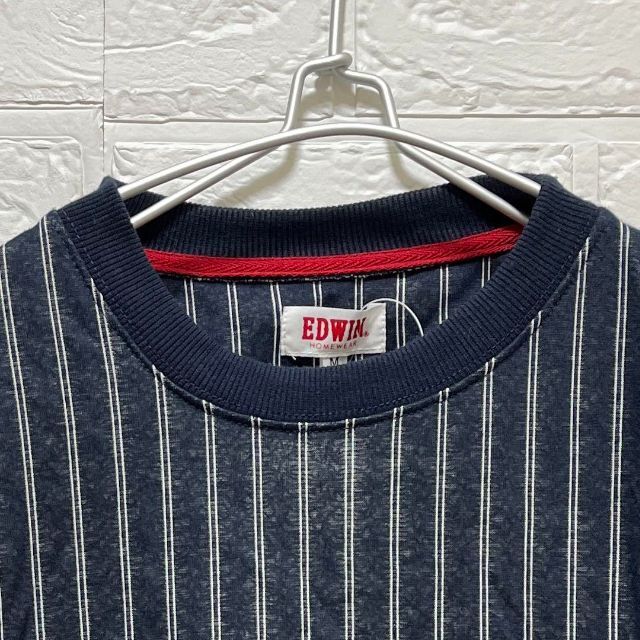 EDWIN 【新品未使用】EDWIN HOMEWEAR 長袖カットソー M ネイビー メンズの通販 by くりちょこショップ｜エドウィンならラクマ