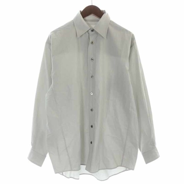 I 1LDK 22SS OFFICER SHIRT カジュアルシャツ コットン約52cm身幅