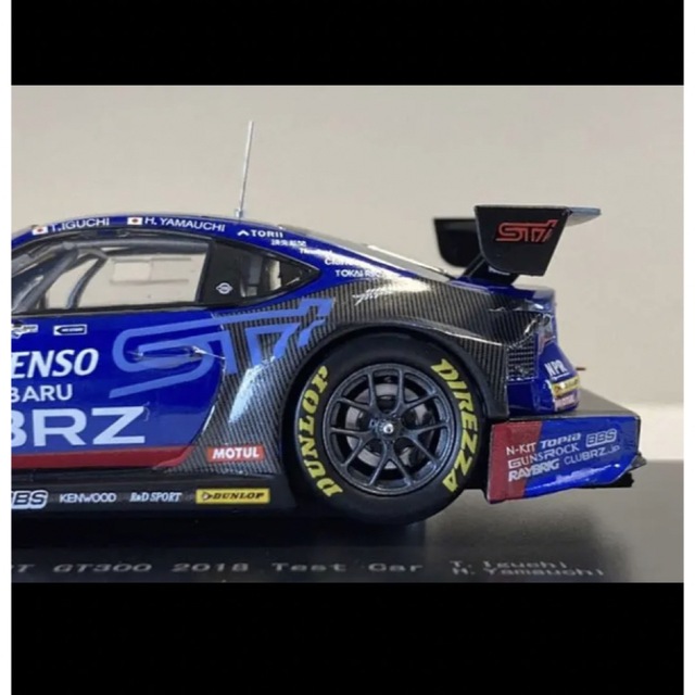 SUBARU スバル SUPER GT300 BRZ 2018年 ミニカー-levercoffee.com