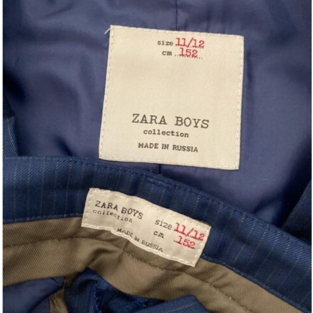 ZARA(ザラ)のZARA BOYS　スーツ４点セット キッズ/ベビー/マタニティのキッズ服男の子用(90cm~)(ドレス/フォーマル)の商品写真