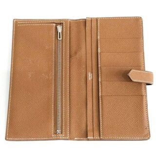 Hermes - エルメス べアンスフレ ヴォーエプソン 長財布 ブラウン ユニ ...