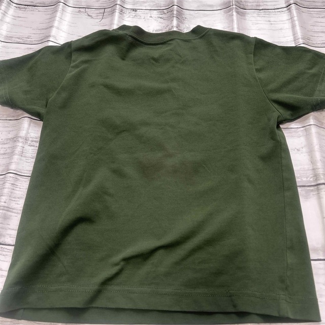 mont bell(モンベル)のモンベル  Tシャツ　グリーン 120 キッズ/ベビー/マタニティのキッズ服男の子用(90cm~)(Tシャツ/カットソー)の商品写真