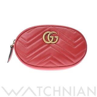 Gucci - 中古 グッチ GUCCI 476434 レディース ウエストバッグ GG