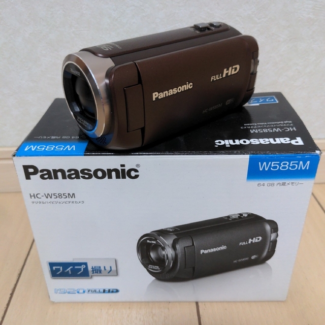 美品　Panasonic HC-W585M-T　ビデオ