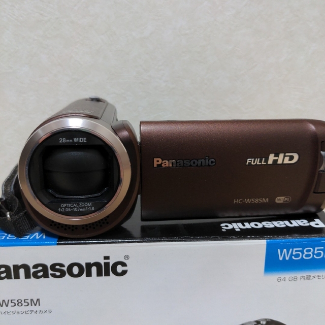 美品　Panasonic HC-W585M-T　ビデオ
