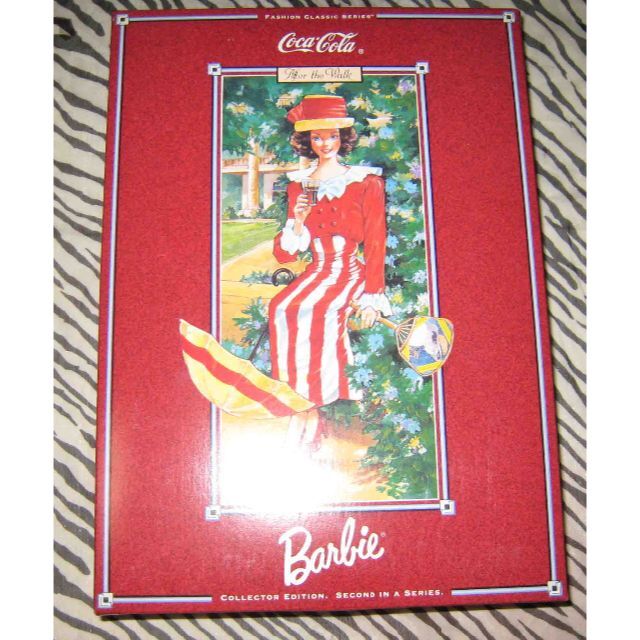 コカ・コーラ　バービー　Coca Cola　Barbie　★　未使用　マテル社