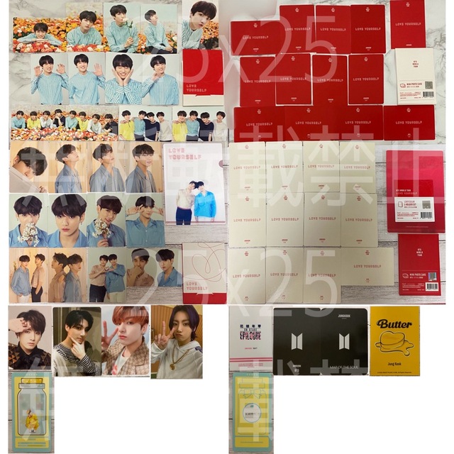 本物保証! ミニフォト ジョングク 公式 BTS - 防弾少年団(BTS) トレカ