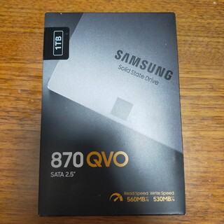 サムスン(SAMSUNG)の日本サムスン Samsung 870 QVO 1TB SATA2.5インチSSD(PCパーツ)