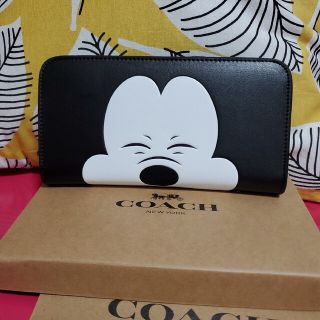 コーチ(COACH)の新品未使用！COACH 長財布 ミッキー ディズニー(財布)