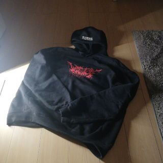 ヴェトモン(VETEMENTS)のVetements metal logo foodie(パーカー)