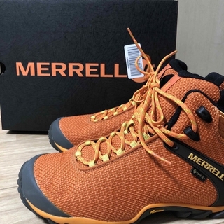 メレル(MERRELL)のメレル cham 8 storm mid gtx goretex(ブーツ)