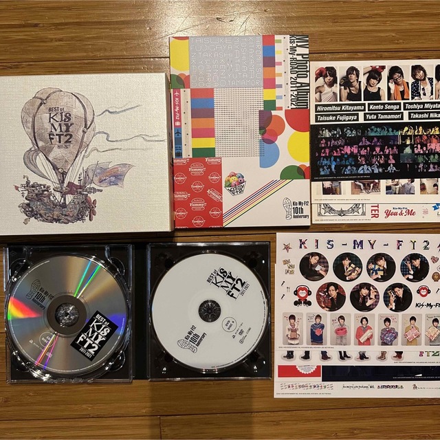 Kis-My-Ft2(キスマイフットツー)のBEST of Kis-My-Ft2（初回盤B) 3CD + Blu-ray エンタメ/ホビーのCD(ポップス/ロック(邦楽))の商品写真