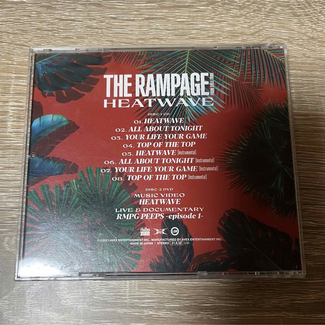 THE RAMPAGE(ザランページ)のHEATWAVE ヒートウェイブ エンタメ/ホビーのCD(ポップス/ロック(邦楽))の商品写真