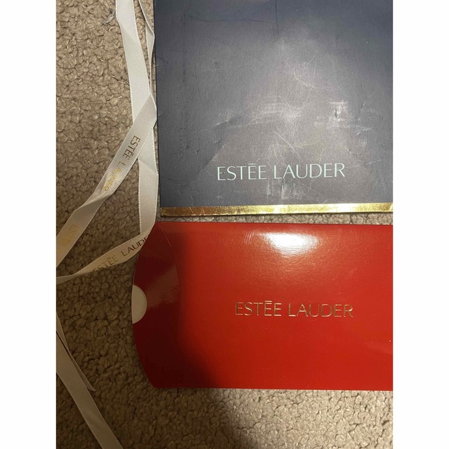 Estee Lauder(エスティローダー)のエスティーローダー 空箱 紙袋 セット レディースのバッグ(ショップ袋)の商品写真