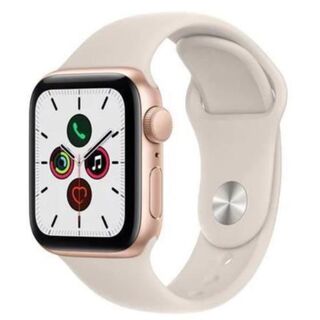 アップル(Apple)の未開封Apple Watch SE（GPSモデル） 40mm MKQ03J/A(腕時計(デジタル))