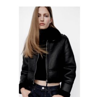 ザラ(ZARA)のZARA ザラ　ボアジャケット　ムートンジャケット　アウター　コート　(ムートンコート)