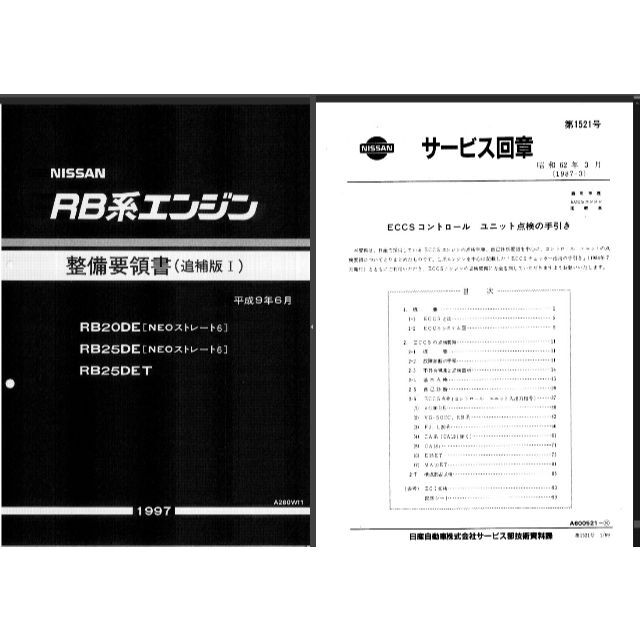 HCR32スカイライン 整備要領書・配線図集他大量+電子パーツカタログFAST 自動車/バイクの自動車(カタログ/マニュアル)の商品写真