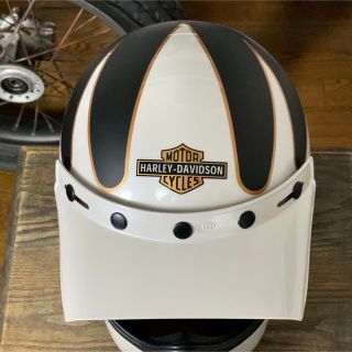 Harley Davidson - コラボ☆BELL moto3 Harley-Davidson ホワイト/Lの