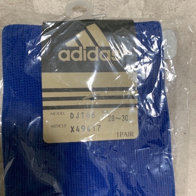 adidas(アディダス)のadidas  28〜30 靴下　サッカー　フットサル　ソックス スポーツ/アウトドアのサッカー/フットサル(ウェア)の商品写真