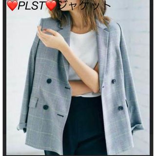 プラステ(PLST)のPLST❤️新品❤️ダブルジャケット(テーラードジャケット)