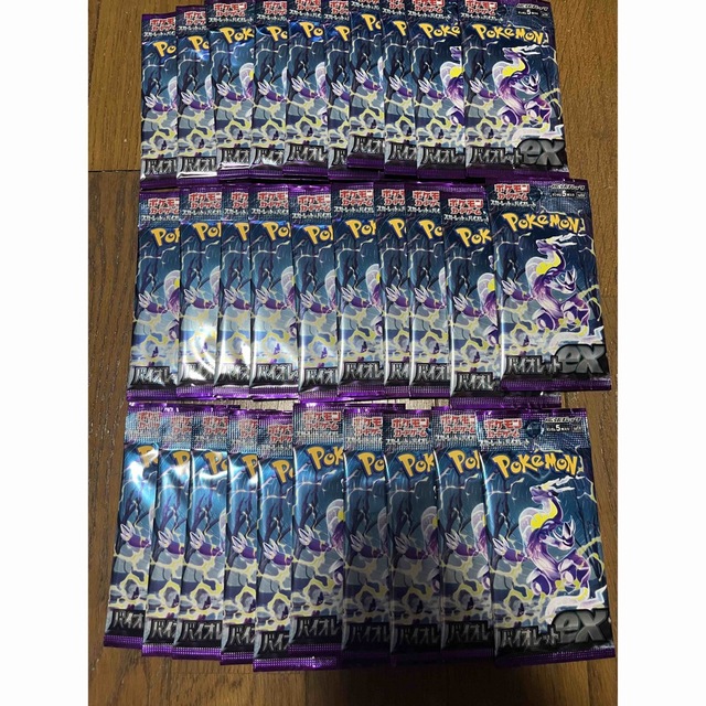 ポケモンカード バイオレットex 1箱分 30パック 新品未開封の通販 by